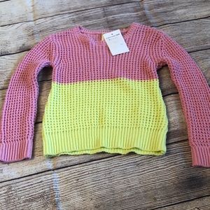 NWT Girls Harper Canyon knit sweater. Size 2.